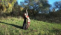 dance of leylakh 2 in public outdoor setting