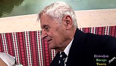 Young Euro Pounded By Grandpa!