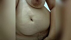 i caught my latina milf neighbor masturbating with big tits and ass!