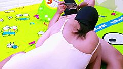 Teen 18+ Performs Handjob On Husband, Then Gets Vagina Fucked By Him