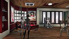 Mistress in Latex BDSM Fashion from FO4 Hentai Cartoon Anime?