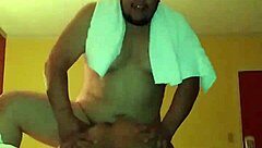 Roughly fucking the enemy in doggystyle, bending her over for ass and pussy pounding