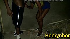 Ganhando boquete da novinha na casa abandonada favela do rio de janeiro