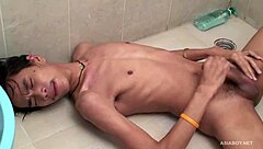 Gay Asian Twink Buddies Enjoy Bareback Fucking