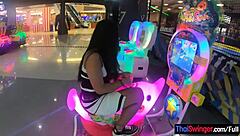 Thai teen girlfriend masturbates with vibrator