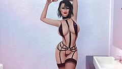 Fresh women neighbor comes to my room and wants to be fucked pt1