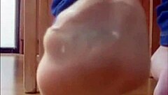 Detailed POV view of feet fetish actions with close-ups and interactions