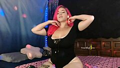 Clips from my live broadcasts featuring latina milf in lingerie