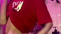 Hot Teen 18+ Enjoys Subtle Shower Fun With Blowjob