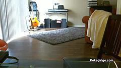 Amateur teen 18+ enjoys wild moment