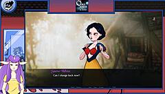 Princess With Small Tits Gets Bold In Hentai Anime Snow Scene.