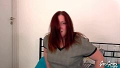 Lily tries her first big black cock – is she ready for that monster? She loves sucking and riding it deep.