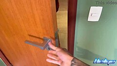 did the skinny brazilian novinho fuck my ass hard?