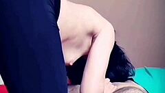 Latina Gets Creampie And Cum Blown On Her Wet Pussy