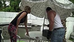 Klarisa leone gets deepthroat and bareback from massive black dick