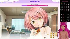 emotional vtuber lewdneko plays love cubed part 5