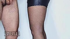 Morena Safada Jerks Off Monster Cock Deliciously