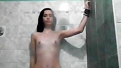 I had so much fun in the shower with lil miss vixen, she was so sexy bathing and getting cumshot all over