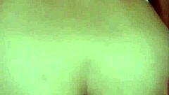 i won and jumped on it close up with latina wife.