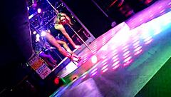 Blonde Stripper Teases At Ed's Bar On Titty Tuesday