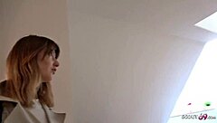 German scout - kristin takes hard anal sex in casting for money