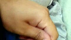 Narrating the story of jerking to amateur gay blowjob with monster cock