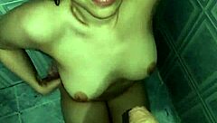 Step cousin fulfills challenge for money!