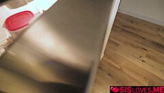 Latina stepsis Catalina Ossa begs for stepbrother's cock before friends