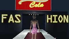 fallout 4 fashion with big boobs sky 😍 she's so sexy!