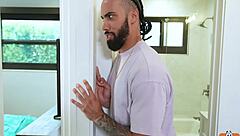 Petite stepsis james angel challenges you to bust in two minutes with blowjob