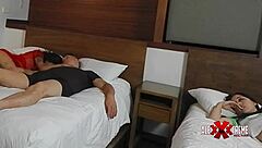 i visit my friend's house and spend time with her husband while they rest