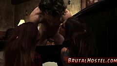 Teen tied to tree, fucked hard.