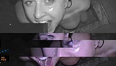 hardcore amateur interracial threesome unfolds with intense passion