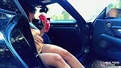 Busty Teen Keira Croft Feels Excited Flashing Pussy In New Supra Before Rough Fucking