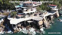 Skinny Couple Fucks By Seaside