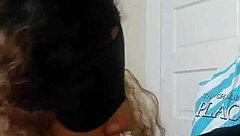 Meechie Sloppily Deepthroats Big Black Monster Cock