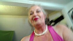 1060 4 Orgasms Soaked Up by Tiny 18+ Thong Dawnskye Sharing Sweet Scented Nectar with Fan