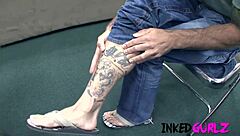 Inked Gurlz - He Fuck A Tattoo Artist Pin Up