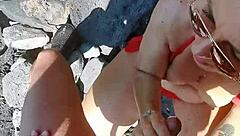 bella fucked at the beach with a woman i met