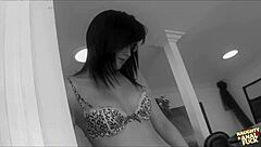 Nerdy Brunette's Perfect Butt Gets Pounded In Anal Doggystyle