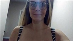 Intense Blowjob Action in Tight Laundry Room