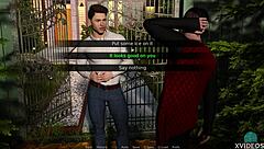 Two horny redhead teens roleplay nursing with big tits