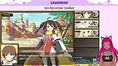 Vtuber Lewdneko Plays Evenicle Part 5 With Big Tits And Cute Anime Style