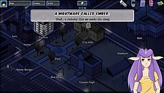 In Danny Phantom Redux, goth girl gives intense blowjob in Amity Park