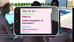 A Wife And Stepmother Play Game