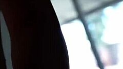 Hot pregnant babe rides cock pov to creampie