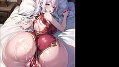 Elaina hentai compilation from Majo no Tabitabi