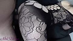 milf in lingerie gets doggystyle fucking huge ass