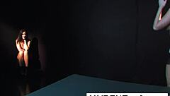 jayden jaymess gets intense facial cumshot after blowjob on tits and ass