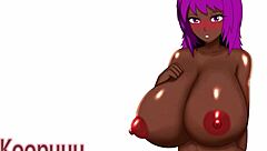 porn speed painting 113 extra large breasts on cute asian slut